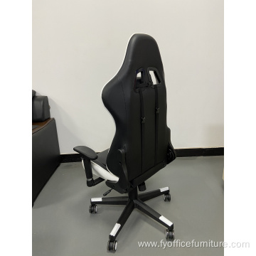 EX-Factory price Racing Chair with Bucket Seat 4D Adjustable Armrest